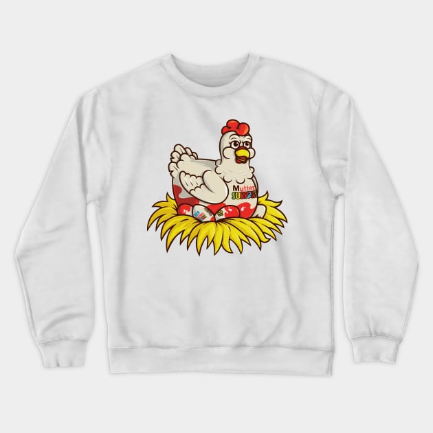 Mutter Surprise Crewneck Sweatshirt by BeataObscura